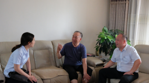 集團公司走訪慰問部隊轉業(yè)老干部！